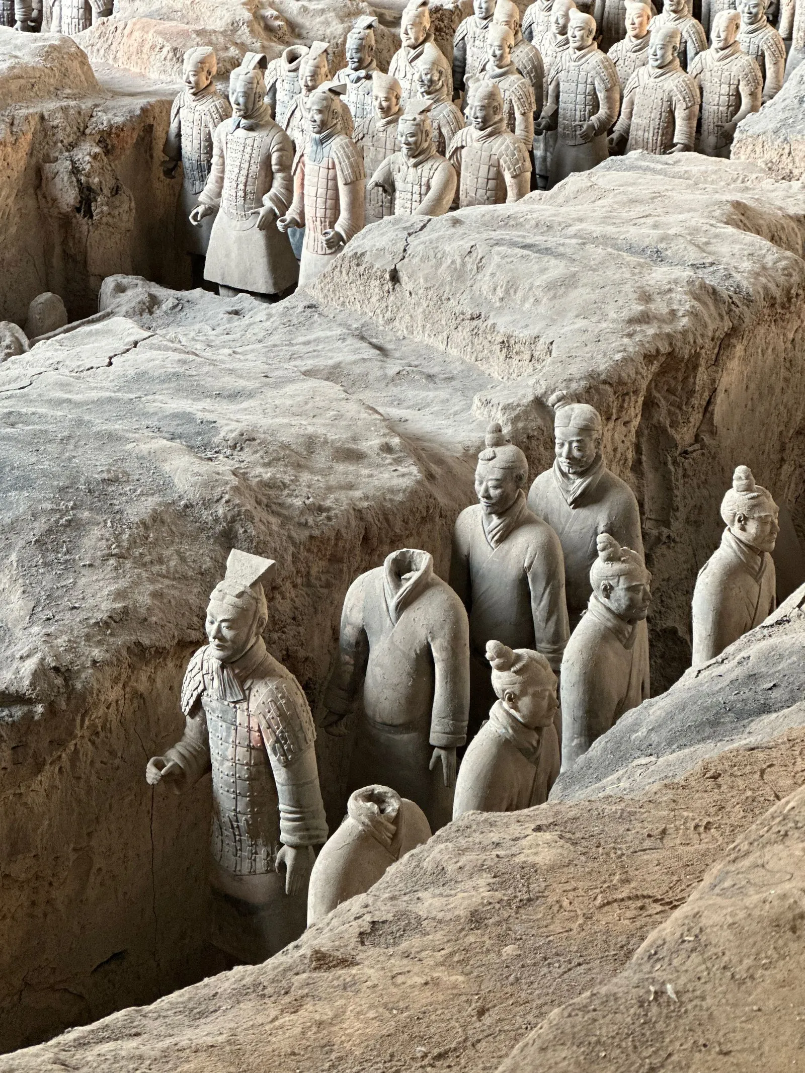 Historic architecture in Xi'an ancient city China